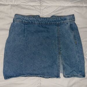 Blue Denim Skirt